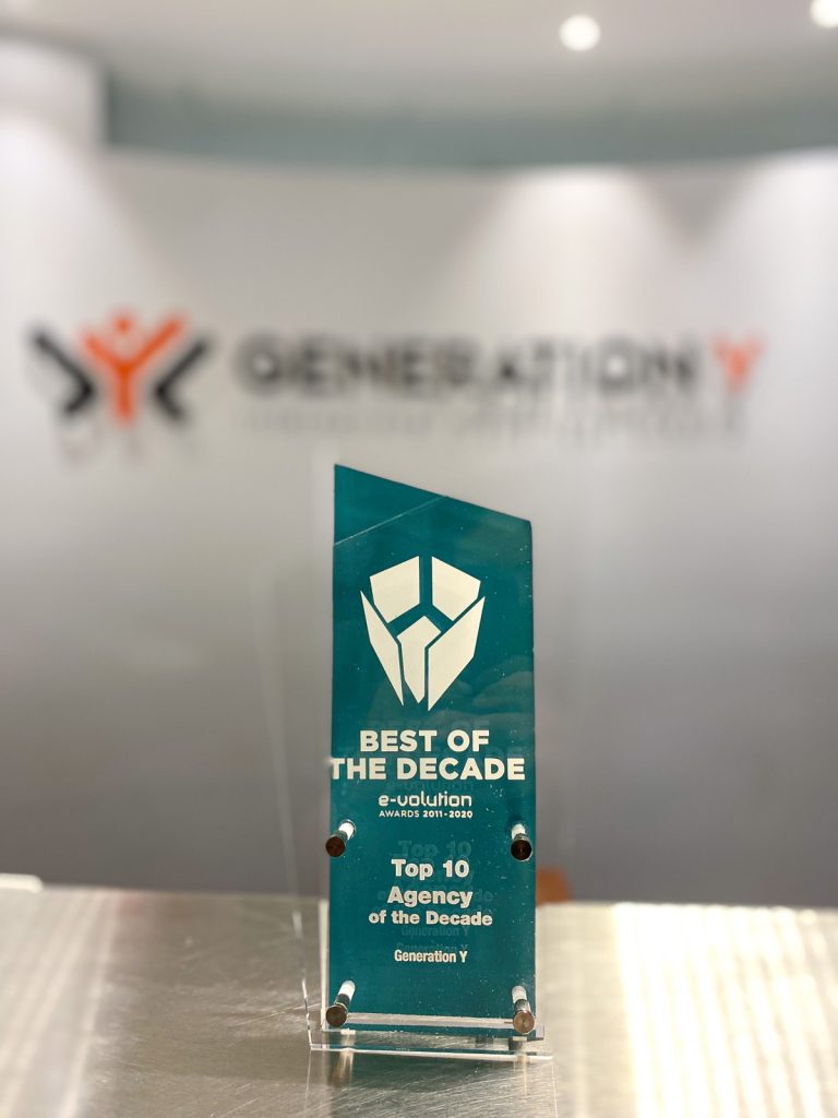 Generation Y best agency of the decade